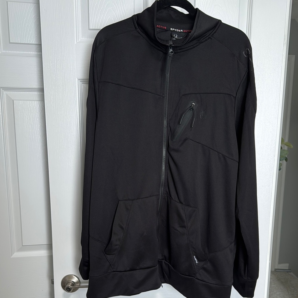 Spyder Men's Black Jacket (AB)
